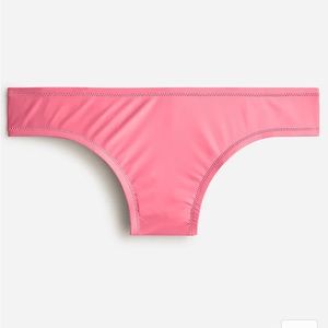 NWOT JCrew Classic Full Coverage Bikini Bottom in Tea Rose